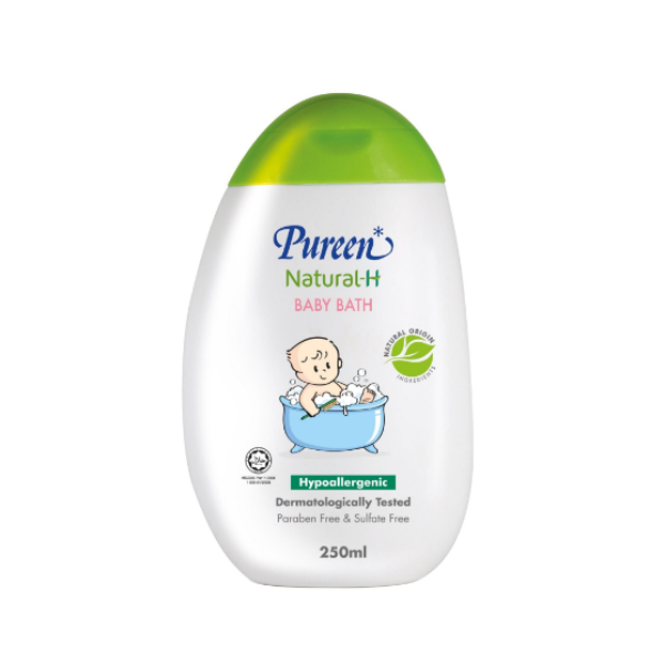PUREEN NATURAL-H BABY BATH 250ML