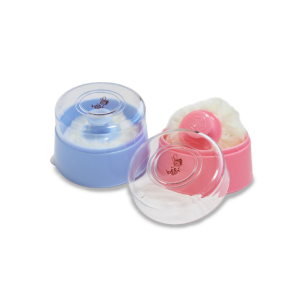 BEE SON POWDER PUFF & CASE ASSORTED 11206