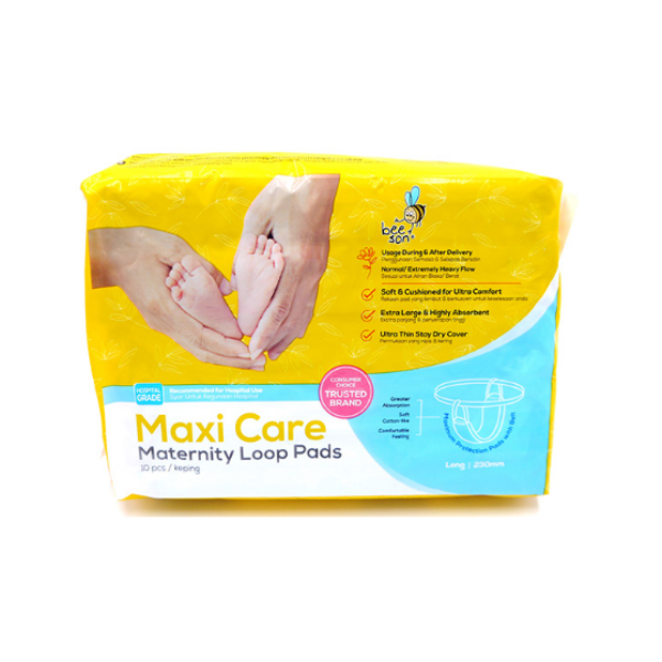 BEE SON MAXICARE MATERNITY LOOP PAD 80715