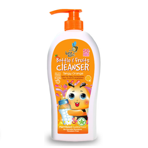 BEE SON BOTTLE & FRUITS CLEANSER ORANGE