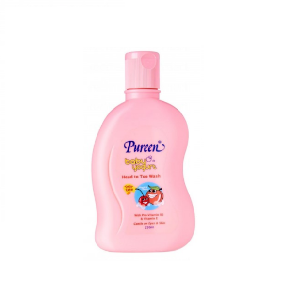 PUREEN BABY YOGURT HEAD TO TOE WASH PEACH & CHERRY