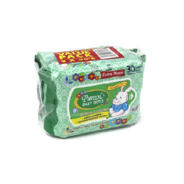 PUREEN BABY WIPES WH