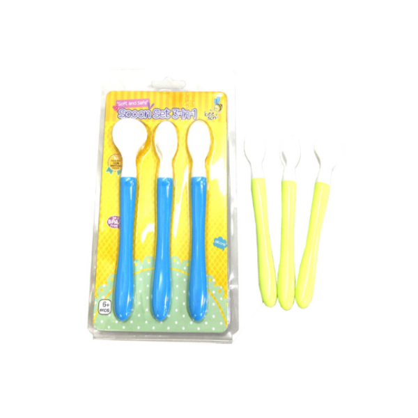 BEE SON BABY SPOON SET ASSORTED 80425