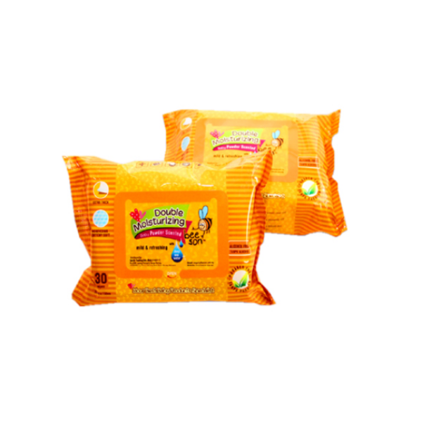 BEE SON WET WIPES POWDER SCENTED