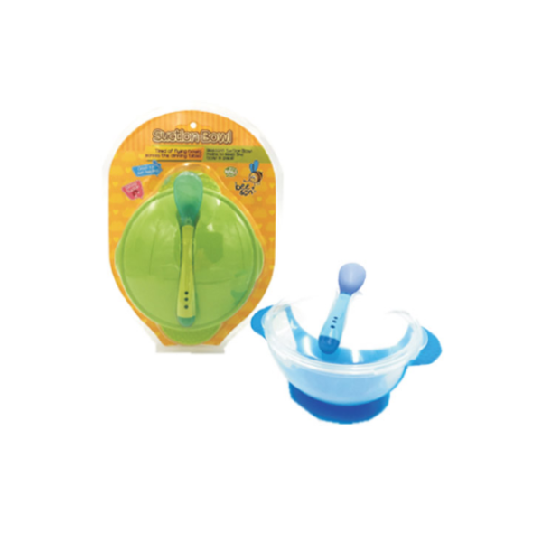 BEE SON BABY SUCTION BOWL ASSORTED 80445