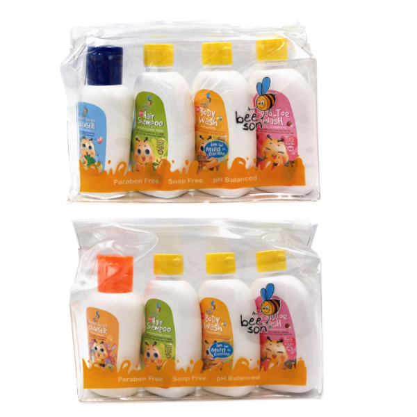 BEE SON TRAVEL PACK 4'S ASSORTED 23000