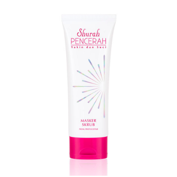 SHURAH PENCERAH MASKER SKRUB 100G