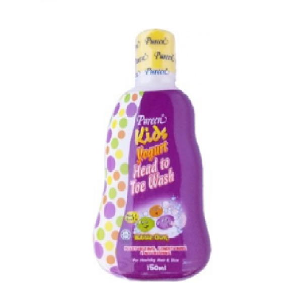 PUREEN KIDS YOGURT HEAD TO TOE WASH BUBBLE GUM