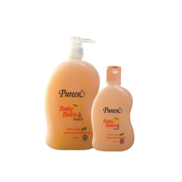 PUREEN BABY BATH PEACH