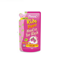PUREEN KIDS YOGURT HEAD TO TOE WASH RASPBERRY