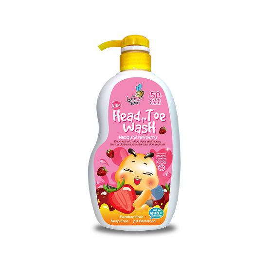 BEE SON KIDS HEAD TO TOE WASH STRAWBERRY