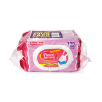 PUREEN BABY WIPES PINK
