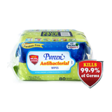 PUREEN BABY WIPES ANTIBACTERIAL (FRAGRANCE FREE)