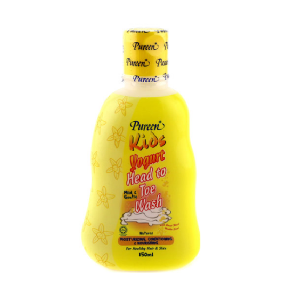 PUREEN KIDS YOGURT HEAD TO TOE WASH NATURAL