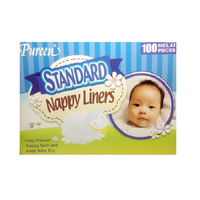 PUREEN STANDARD NAPPY LINERS