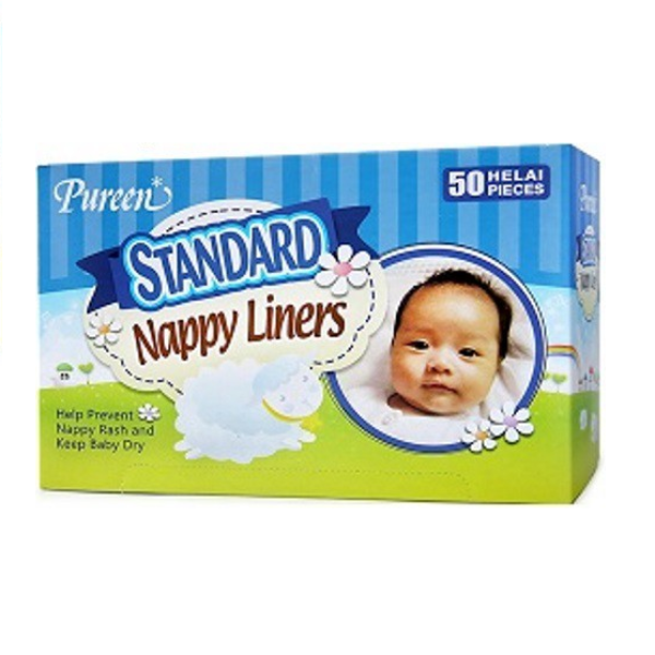 PUREEN STANDARD NAPPY LINERS