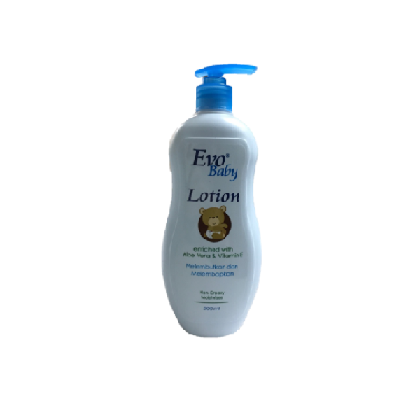 EVO BABY LOTION ALOE VERA & VITAMIN E 500ML