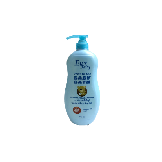 EVO BABY HEAD TO TOE BABY BATH 800ML