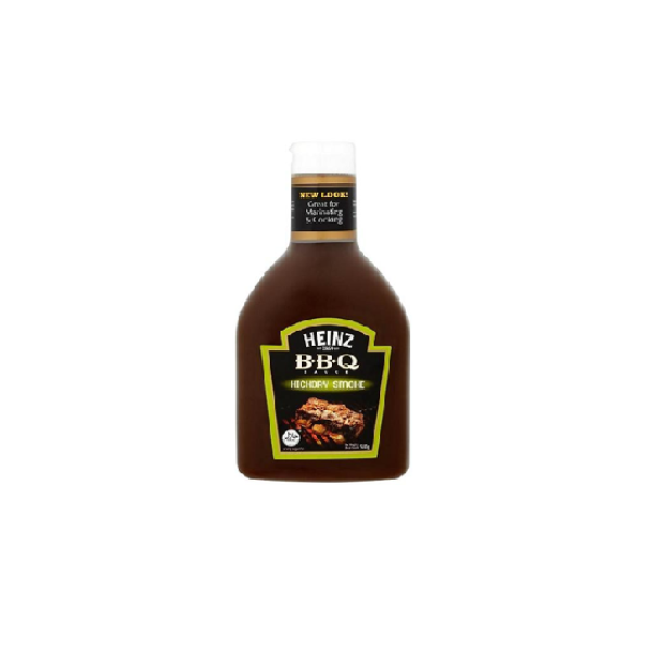 HEINZ BBQ SAUCE HICKORY SMOKE 580G