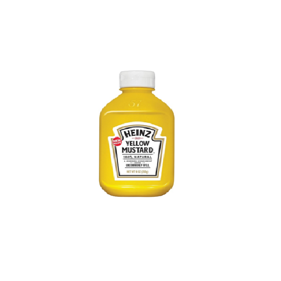 HEINZ SQUEEZABLE YELLOW MUSTARD