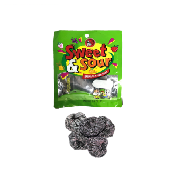 MIAOW MIAOW SWEET & SOUR PERSERVED-SEEDLESS PRUNE 50G