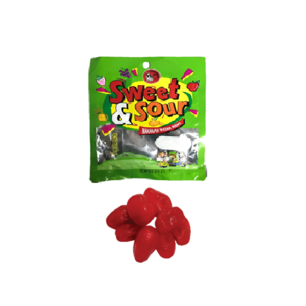 MIAOW MIAOW SWEET & SOUR PERSERVED-RED LIME 70G