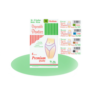PAN-MATE DISPOSABLE PANTIES 6'S
