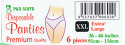PAN-MATE DISPOSABLE PANTIES 6'S