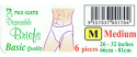 PAN-MATE DISPOSABLE BRIEFS 6'S