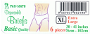 PAN-MATE DISPOSABLE BRIEFS 6'S