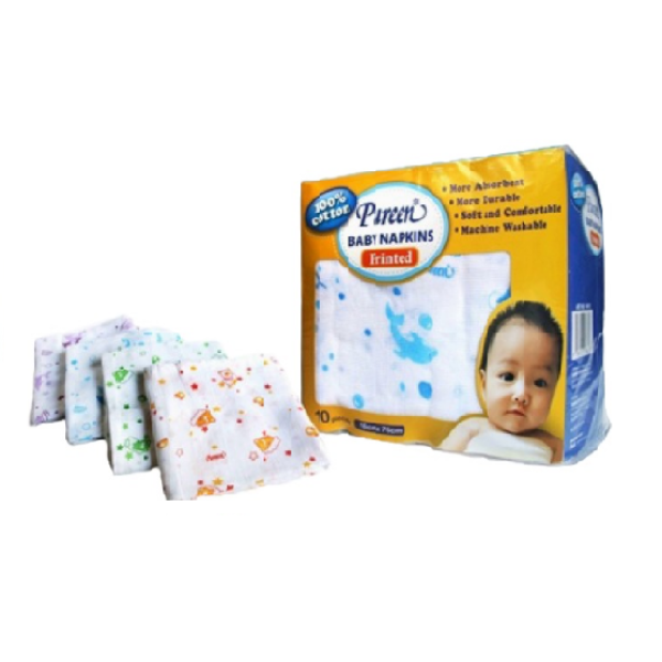 PUREEN NAPKINS PRINTED NP07 10'S