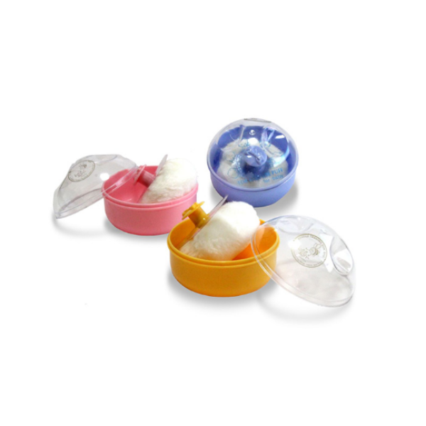 BEE SON POWDER PUFF & CASE ASSORTED 11205