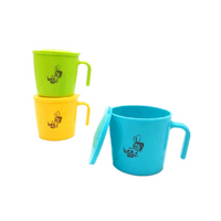 BEE SON TODDLER CUP WITH LID ASSORTED 80602